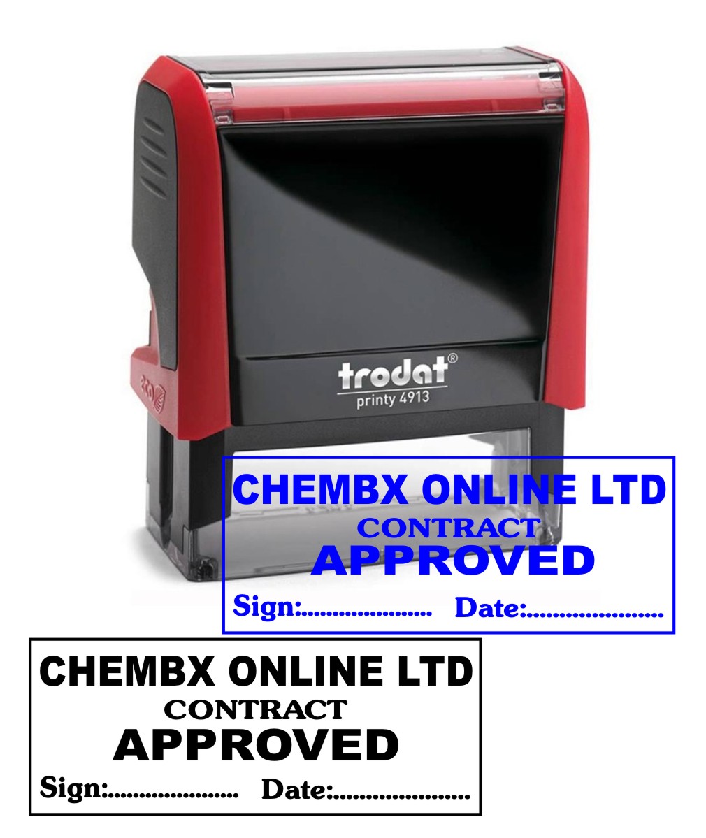 Rectanglar Shap self Inking Stamp