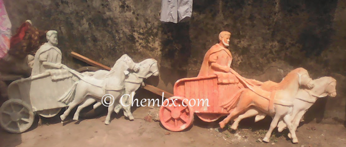 Fiberglass relief sculpture of animals designed for wall decoration