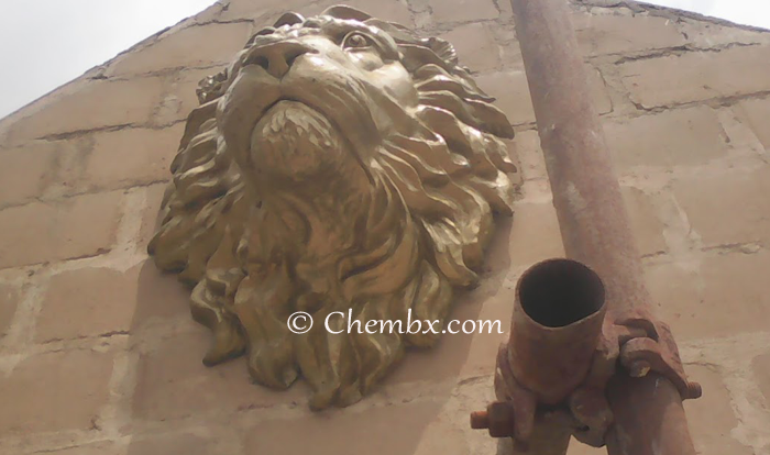 Fiberglass portrait sculpture with realistic detailing