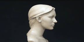 Cement bust of a historical figure custom made in Lagos